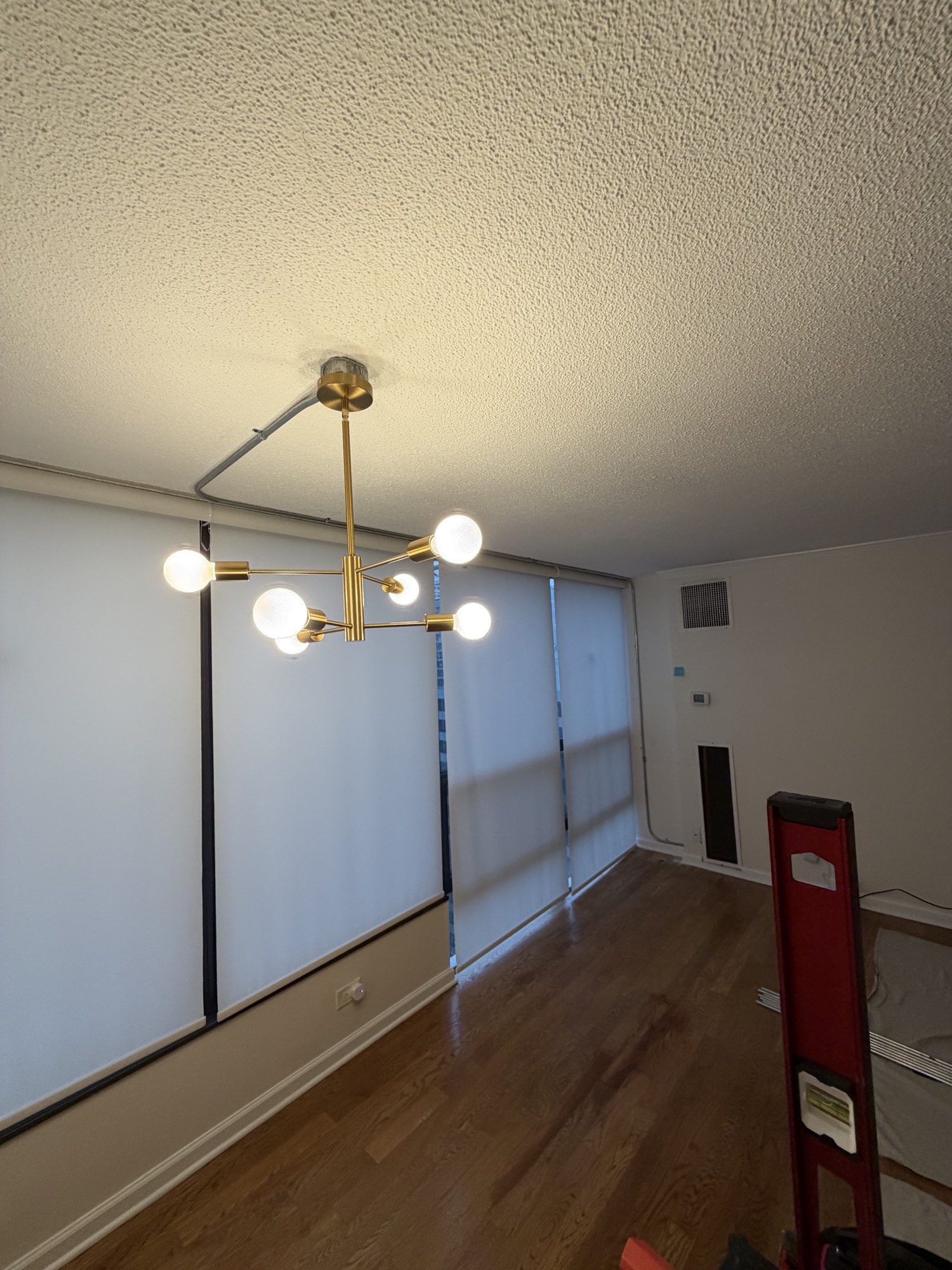 Brass multi-arm fixture